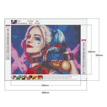 Lade das Bild in den Galerie-Viewer, Spiel Mädchen - volle Runde Diamant - 30x40cm
