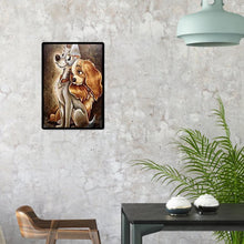 Lade das Bild in den Galerie-Viewer, Hund - voller runder Diamant - 30x40cm