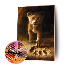 Lade das Bild in den Galerie-Viewer, Hund - voller runder Diamant - 30x40cm