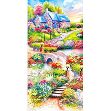 Lade das Bild in den Galerie-Viewer, Dorfgarten - voller runder Diamant -