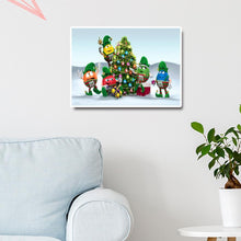 Lade das Bild in den Galerie-Viewer, Weihnachten - voller runder Diamant - 40x30cm