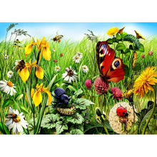 Lade das Bild in den Galerie-Viewer, Schmetterlinge pick enhoney - voller runder Diamant - 40x30cm