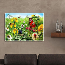 Lade das Bild in den Galerie-Viewer, Schmetterlinge pick enhoney - voller runder Diamant - 40x30cm