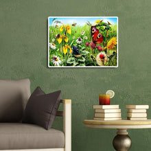 Lade das Bild in den Galerie-Viewer, Schmetterlinge pick enhoney - voller runder Diamant - 40x30cm