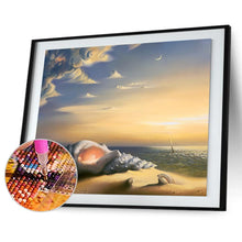 Lade das Bild in den Galerie-Viewer, Conch - voller runder Diamant - 30x40cm