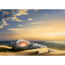 Lade das Bild in den Galerie-Viewer, Conch - voller runder Diamant - 30x40cm