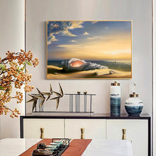 Lade das Bild in den Galerie-Viewer, Conch - voller runder Diamant - 30x40cm