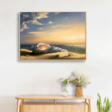 Lade das Bild in den Galerie-Viewer, Conch - voller runder Diamant - 30x40cm