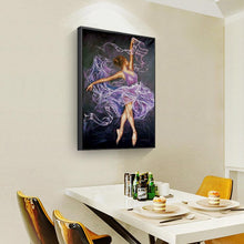 Lade das Bild in den Galerie-Viewer, Mädchen - voller runder Diamant - 30x40cm