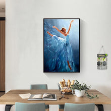 Lade das Bild in den Galerie-Viewer, Mädchen - voller runder Diamant - 30x40cm