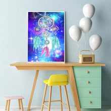 Lade das Bild in den Galerie-Viewer, Dreamcatcher - voller runder Diamant - 30x40cm