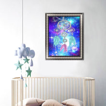 Lade das Bild in den Galerie-Viewer, Dreamcatcher - voller runder Diamant - 30x40cm