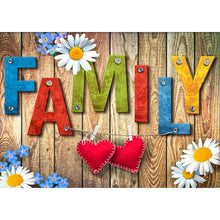 Lade das Bild in den Galerie-Viewer, Familie - voller Rund/Quadrat Diamond Painting