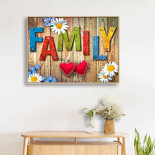 Lade das Bild in den Galerie-Viewer, Familie - voller Rund/Quadrat Diamond Painting