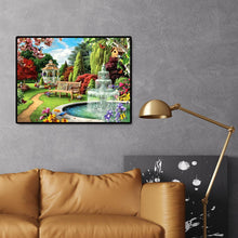 Lade das Bild in den Galerie-Viewer, Hof - voller runder Diamant - 40x30cm