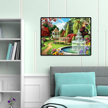 Lade das Bild in den Galerie-Viewer, Hof - voller runder Diamant - 40x30cm