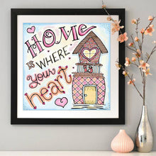 Lade das Bild in den Galerie-Viewer, Startseite - voller runder Diamant - 30x30cm