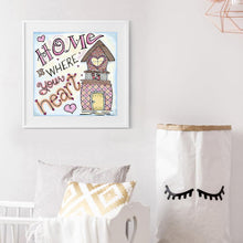 Lade das Bild in den Galerie-Viewer, Startseite - voller runder Diamant - 30x30cm