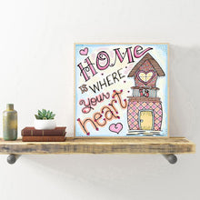 Lade das Bild in den Galerie-Viewer, Startseite - voller runder Diamant - 30x30cm