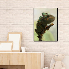 Lade das Bild in den Galerie-Viewer, Farbwechsel Tier - voller runder Diamant - 30x40cm