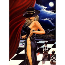 Lade das Bild in den Galerie-Viewer, Schönheit Frauen - voller runder Diamant - 30x40cm