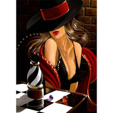 Lade das Bild in den Galerie-Viewer, Schönheit Frauen - voller runder Diamant - 30x40cm