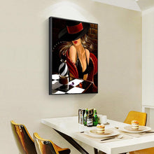 Lade das Bild in den Galerie-Viewer, Schönheit Frauen - voller runder Diamant - 30x40cm