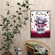 Lade das Bild in den Galerie-Viewer, Bär - voller runder Diamant - 30x40cm