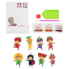 Lade das Bild in den Galerie-Viewer, 8pcs-Fruit Kid-Diy Handwerk Aufkleber