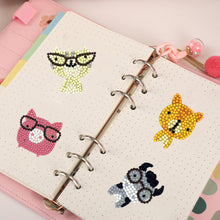 Lade das Bild in den Galerie-Viewer, 9pcs-Tier-Diy Handwerk Aufkleber