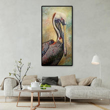Lade das Bild in den Galerie-Viewer, Vogel - volle Runde Diamant-Malerei - 85x45cm