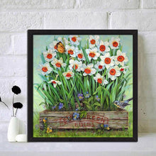 Lade das Bild in den Galerie-Viewer, Chrysantheme - voller runder Diamant - 30x30cm