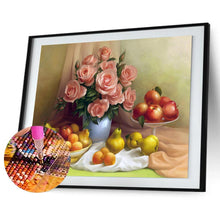 Lade das Bild in den Galerie-Viewer, Obst - voller runder Diamant - 30x40cm