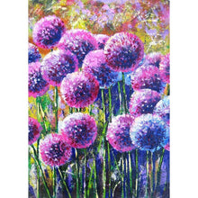 Lade das Bild in den Galerie-Viewer, Löwenzahn - voller runder Diamant - 30x40cm