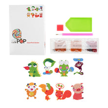 Lade das Bild in den Galerie-Viewer, 8pcs-Tier-Diy Handwerk Aufkleber