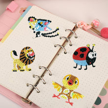 Lade das Bild in den Galerie-Viewer, 8pcs-Tier-Diy Handwerk Aufkleber