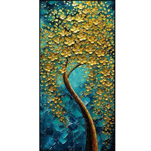 Lade das Bild in den Galerie-Viewer, Blühender Baum - volle runde Diamant-Malerei - 85x45cm
