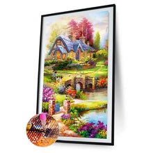 Lade das Bild in den Galerie-Viewer, Land - voller runder Diamant - 45x85cm