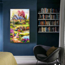 Lade das Bild in den Galerie-Viewer, Land - voller runder Diamant - 45x85cm