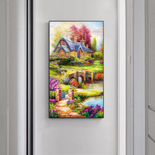 Lade das Bild in den Galerie-Viewer, Land - voller runder Diamant - 45x85cm