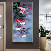 Lade das Bild in den Galerie-Viewer, Flowersative - voller runder Diamant - 45x85cm