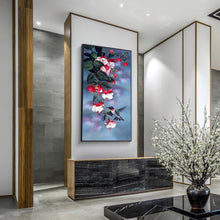 Lade das Bild in den Galerie-Viewer, Flowersative - voller runder Diamant - 45x85cm