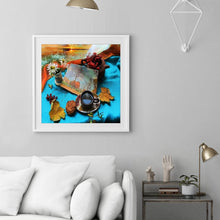 Lade das Bild in den Galerie-Viewer, Kaffee - voller runder Diamant - 30x30cm