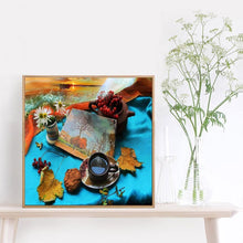 Lade das Bild in den Galerie-Viewer, Kaffee - voller runder Diamant - 30x30cm