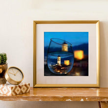 Lade das Bild in den Galerie-Viewer, Landschaft in der Tasse - voller runder Diamant - 25x25cm