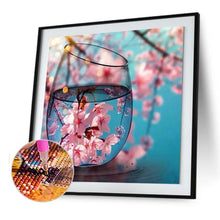 Lade das Bild in den Galerie-Viewer, Tasse Schuss - voller runder Diamant - 25x25cm