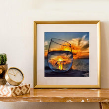 Lade das Bild in den Galerie-Viewer, Tasse Schuss - voller runder Diamant - 25x25cm