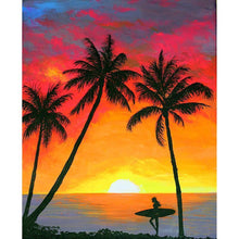 Lade das Bild in den Galerie-Viewer, Fantasy Natur - voller runder Diamant - 30x40cm