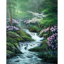 Lade das Bild in den Galerie-Viewer, Fantasy Natur - voller runder Diamant - 30x40cm
