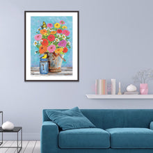 Lade das Bild in den Galerie-Viewer, Blütenblüten - voller runder Diamant - 30x40cm